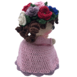 Boneca Escondida no Boquet - Artesã Mariana - Imagem 2