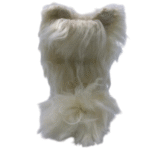 Cachorrinho Lulu da Pomerania Branco Amigurumi - Artesã Adriana Souza - Imagem 3