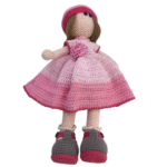 Amigurumi Moça Levada - Artesã Adriana