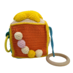 Amigurumi Cubo Sensorial - Artesã Adriana