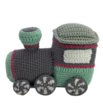 Amigurumi Trenzinho - Artesã Adriana