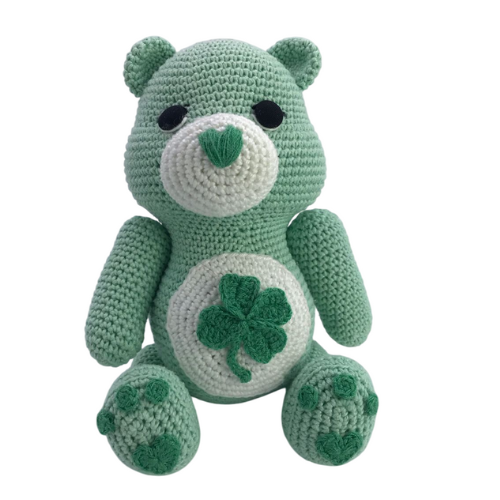 Amigurumi Ursinho Carinhoso Verde - Artesã Adriana