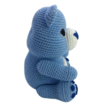 Amigurumi Ursinho Carinhoso Azul - Artesã Adriana - Imagem 2