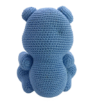 Amigurumi Ursinho Carinhoso Azul - Artesã Adriana - Imagem 3