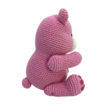 Amigurumi Ursinho Carinhoso Rosa - Artesã Adriana - Imagem 2