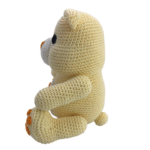 Amigurumi Ursinho Carinhoso Amarelo - Artesã Adriana - Imagem 2