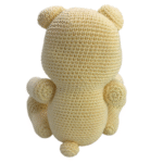Amigurumi Ursinho Carinhoso Amarelo - Artesã Adriana - Imagem 3