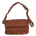 Bolsa Mini Bag Terracota - Artesã Marlene