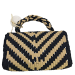 Bolsa de Mão Detalhe Dourado - Artesã Marlene - Imagem 2