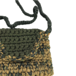 Bolsa Mescla Verde e Bege - Artesã Marlene - Imagem 2