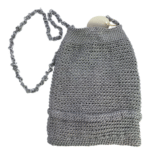 Bolsa Saco Prata - Artesã Marlene - Imagem 2