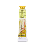 TINTA OIL COLORS ACRILEX 20 ML AMARELO BRILHANTE CLARO 303 - Imagem 2