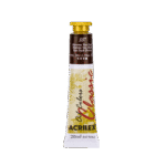 TINTA OIL COLORS ACRILEX 20 ML MARROM VAN DYCK 337 - Imagem 2