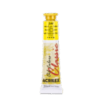 TINTA OIL COLORS ACRILEX 20 ML AMARELO DE CADMIO CLARO 340 - Imagem 2