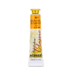 TINTA OIL COLORS ACRILEX 20 ML AMARELO CADMIO ESCURO 341 - Imagem 2