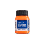 TINTA TECIDO ACRILEX 37ML FLUOR AM OURO 108 - Imagem 2