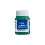 TINTA TECIDO ACRILEX 37ML VERDE BANDEIRA 511 - Imagem 2