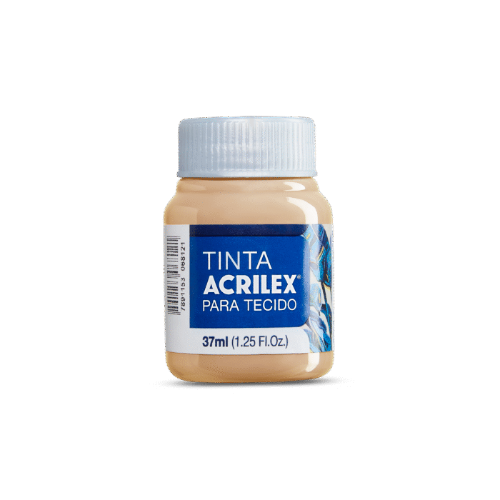 TINTA TECIDO ACRILEX 37ML CAMURCA 525 - Imagem 2