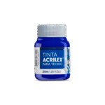 TINTA TECIDO ACRILEX 37ML AZUL ULTRAMAR 543 - Imagem 2