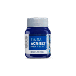 TINTA TECIDO ACRILEX 37ML AZUL MARINHO 544 - Imagem 2