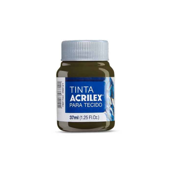TINTA TECIDO ACRILEX 37ML VERDE SOFT 897