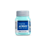 TINTA TECIDO ACRILEX 37ML VERDE GLACIAL 552 - Imagem 2