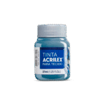 TINTA TECIDO ACRILEX 37ML CINZA LUNAR 574 - Imagem 2