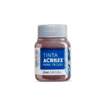 TINTA TECIDO ACRILEX 37ML CAPUCCINO 585 - Imagem 2
