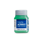 TINTA TECIDO ACRILEX 37ML VERDE SECO 594 - Imagem 2