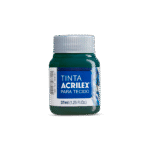 TINTA TECIDO ACRILEX 37ML CINZA ONIX 629 - Imagem 2