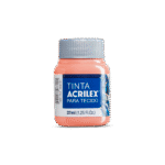 TINTA TECIDO ACRILEX 37ML PAPAYA 631 - Imagem 2