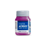 TINTA TECIDO ACRILEX 37ML PITAYA 640 - Imagem 2