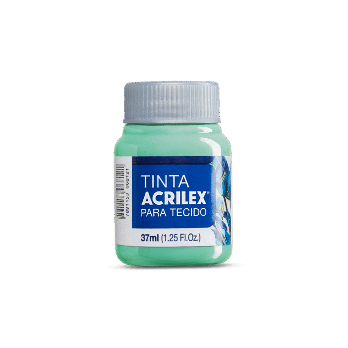 TINTA TECIDO ACRILEX 37ML VERDE BEBE 810