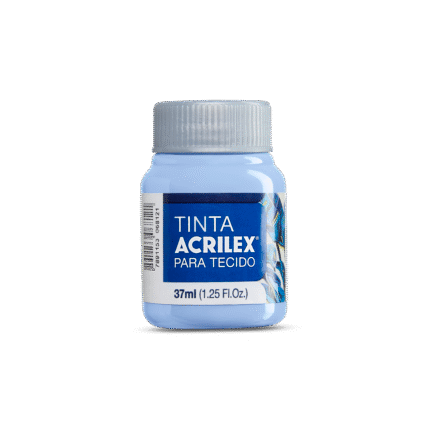 TINTA TECIDO ACRILEX 37ML AZUL BEBE 811