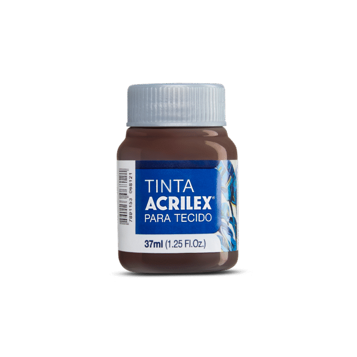 TINTA TECIDO ACRILEX 37ML RUSTICO 896 - Imagem 2