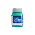 TINTA TECIDO ACRILEX 37ML MENTA 990 - Imagem 2