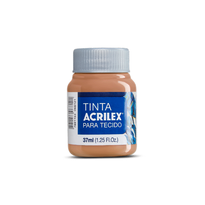 TINTA TECIDO ACRILEX 37ML JATOBA 997 - Imagem 2