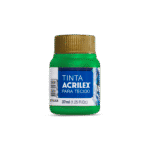 TINTA TECIDO ACRILEX 37ML VERDE MUSGO 513 - Imagem 2