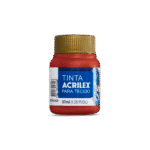 TINTA TECIDO ACRILEX 37ML METALICA COBRE 534 - Imagem 2