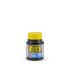 VERNIZ VITRAL ACRILEX 37ML AZULTURQUESA 501