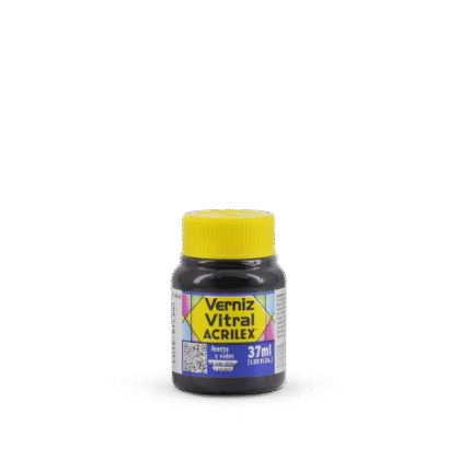 VERNIZ VITRAL ACRILEX 37ML AZUL COBALTO 502