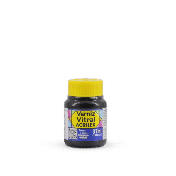 VERNIZ VITRAL ACRILEX 37ML AZUL COBALTO 502