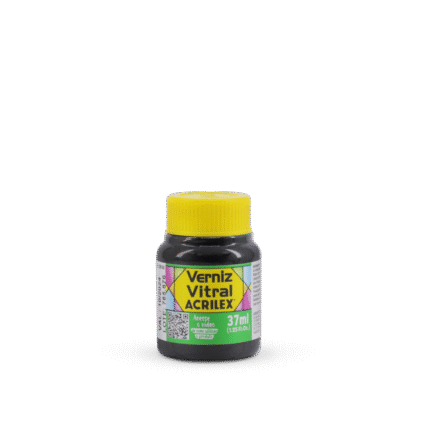 VERNIZ VITRAL ACRILEX 37ML VERDE FOLHA 510