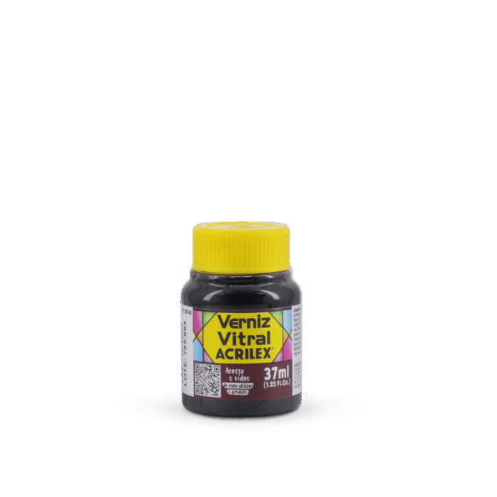 VERNIZ VITRAL ACRILEX 37ML PURPURA 550 - Imagem 2