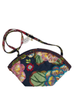 Bolsa Bordada Estampada Floral - Artesã Marlene - Imagem 2