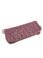 Bolsa Carteira Rosa - Artesã Marlene