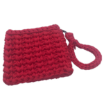 Bolsa Vermelha e Preta - Artesã Semara - Imagem 2